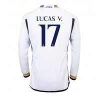 Real Madrid Lucas Vazquez #17 Domáci futbalový dres 2023-24 Dlhy Rukáv